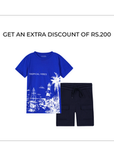 Boys Set of Shorts and Tee